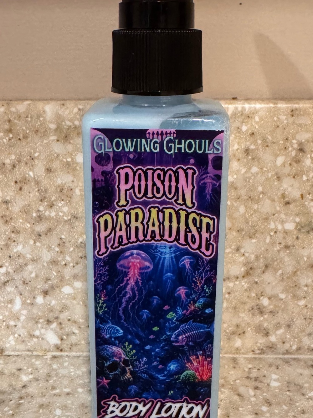 Glowing Ghouls Poison Paradise Body Lotion – BlackBerry Lemonade